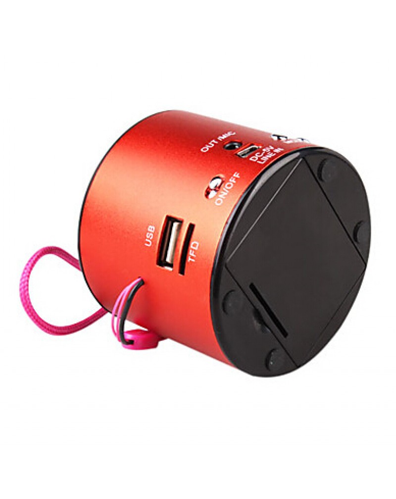 Hot Recording Mini Speaker with Usb Input (FM Radio, Portable Speaker)