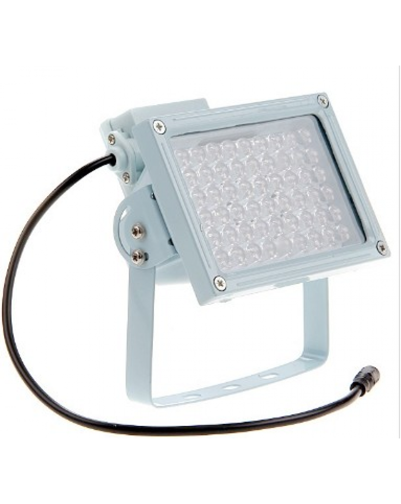 5W 850nm 54-LED IR White Light Monitor Camera Lamp (White)