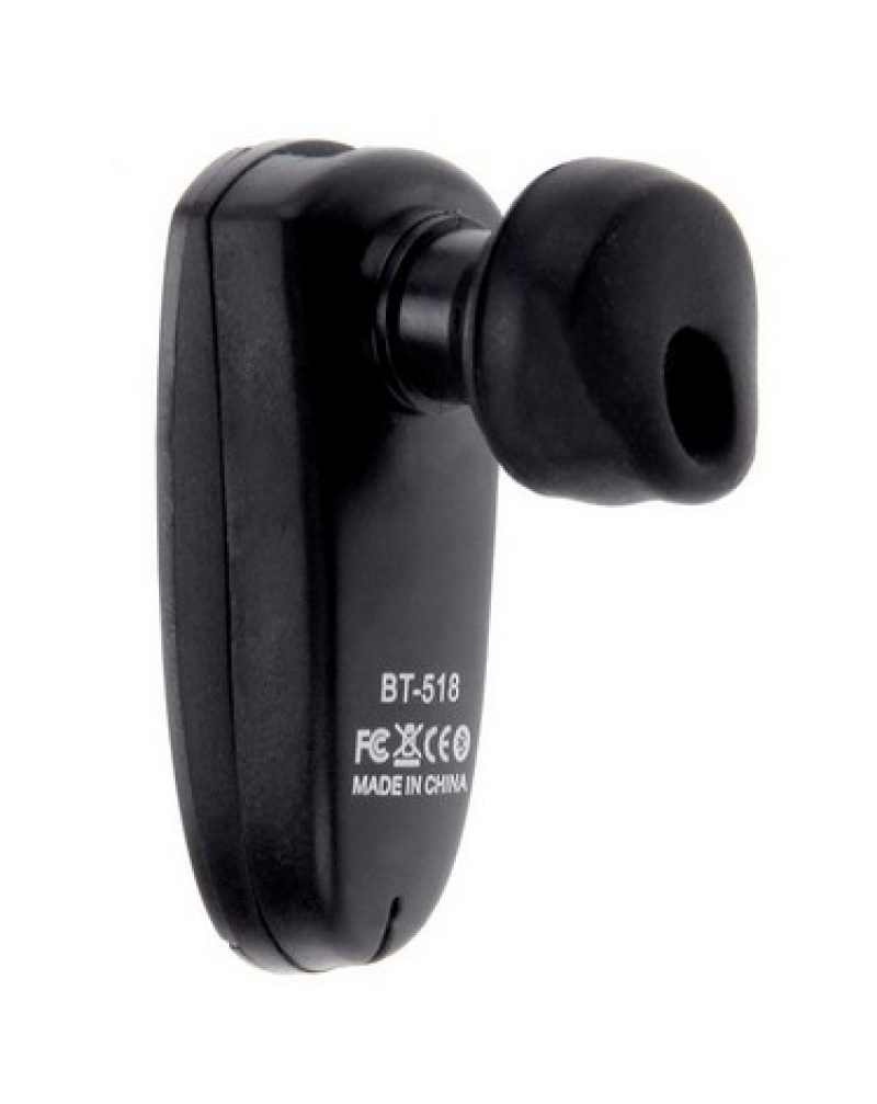 Stylish Bluetooth v3.0 Mono Headset Headphone - Black