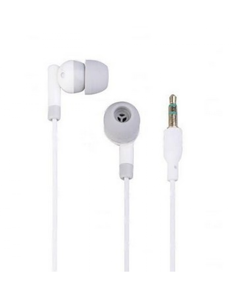 Stylish In-Ear Stereo Earphone - White