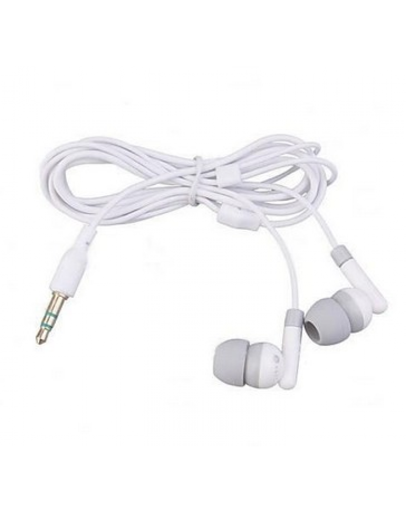 Stylish In-Ear Stereo Earphone - White