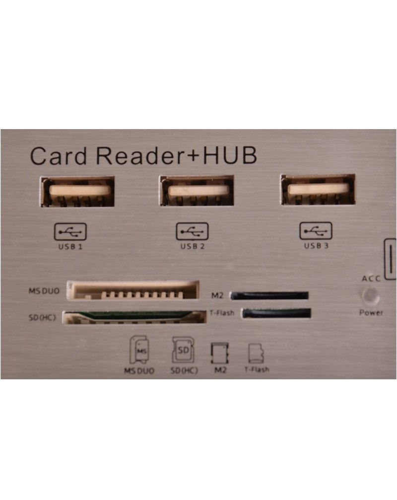 With card reader Hub