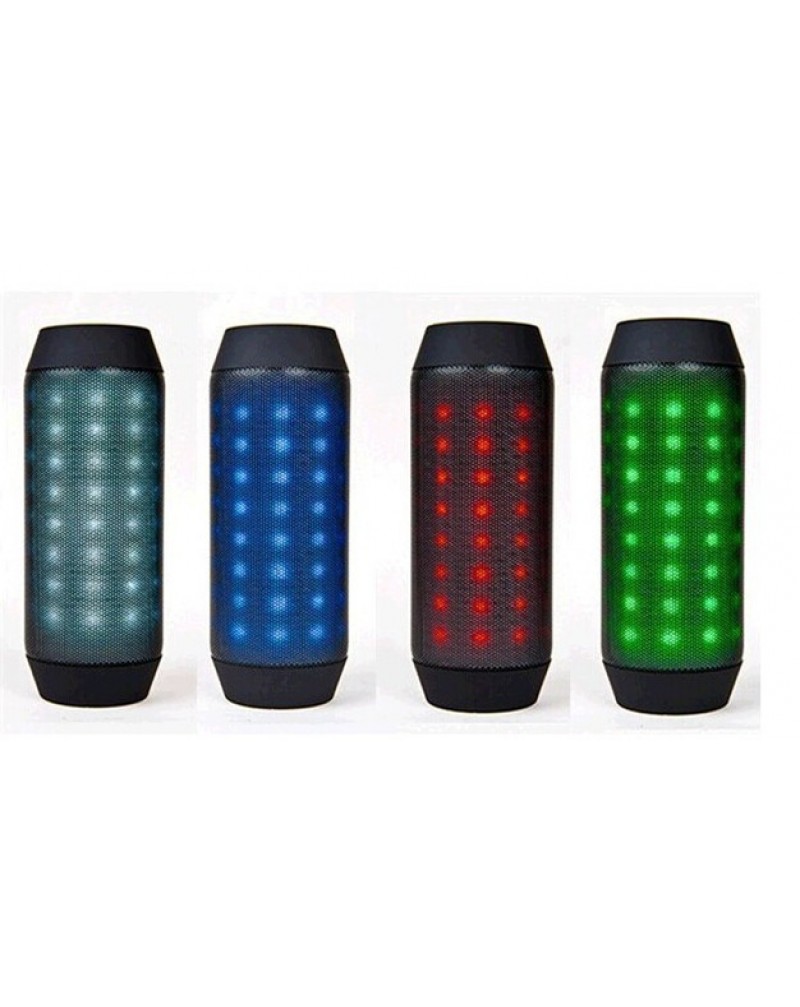 New Hot Pulse Portable Wireless Bluetooth Speaker Support NFC Colorful 360 LED lights U-disck and TF card Outdoor Speaker