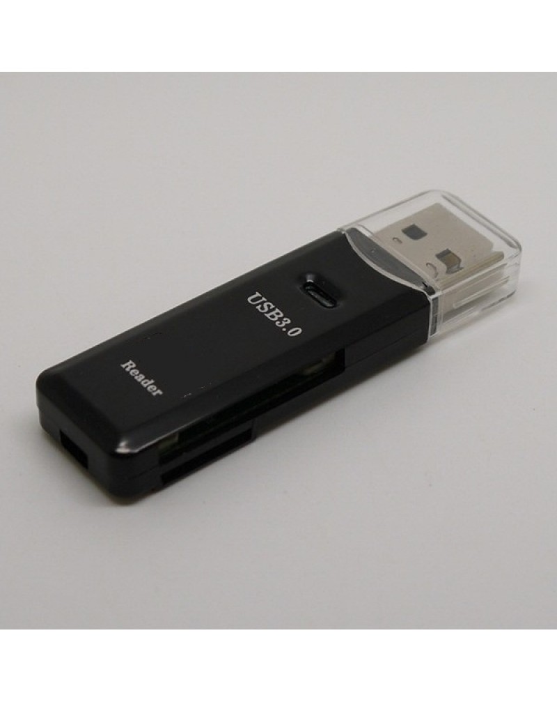 USB3.0 2 in 1 SD Card Reader MicroSD Card Reader