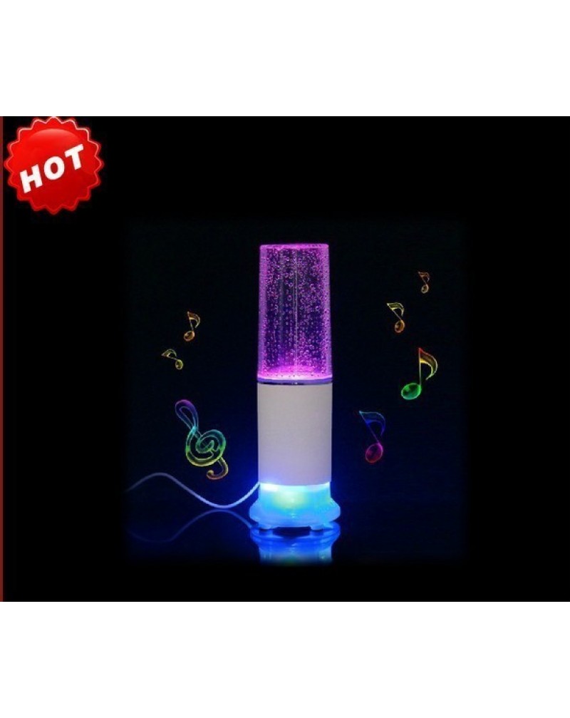 sets whole-sale price led light lamp water dancing music speakers for computer mobile phone MP3 PC and CD player