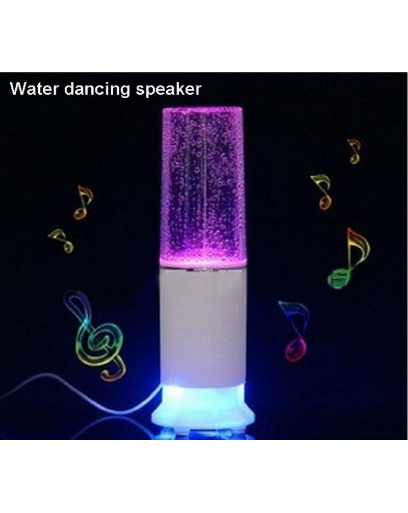 sets whole-sale price led light lamp water dancing music speakers for computer mobile phone MP3 PC and CD player