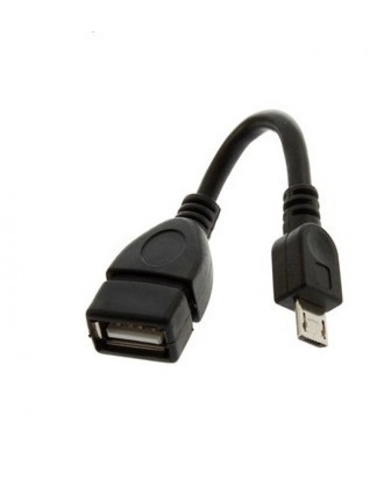 Flat mouth mirco USB OTG cable adapter Free Shipping