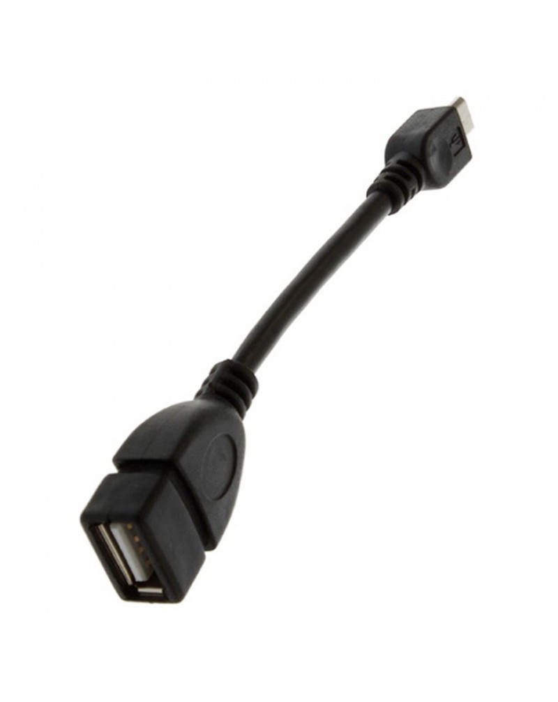 Flat mouth mirco USB OTG cable adapter Free Shipping