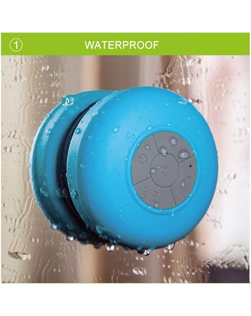 Wireless Mini Portable Bluetooth Speaker water proof Shower Boombox Suction For Sony Sound Box Computer Speaker Home