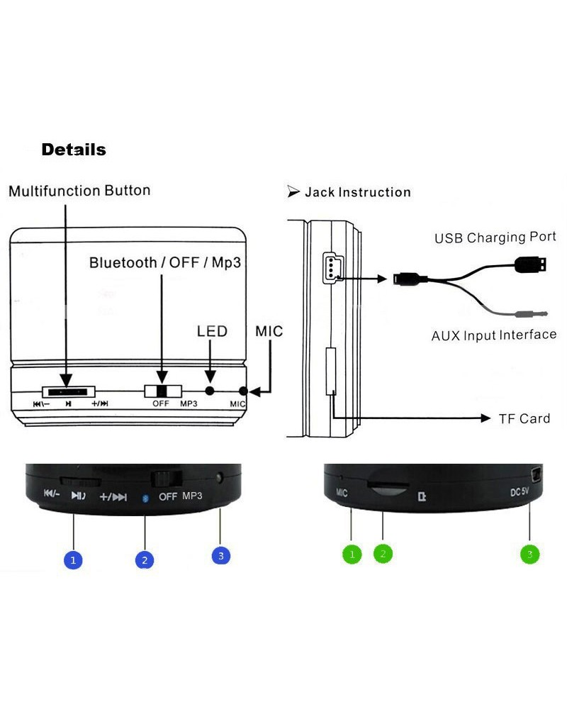 (Free Shipping)Portable Mini Bluetooth Speakers Metal Steel Wireless Smart Speaker Subwoofer With FM Radio MP3 Player Support SD Card