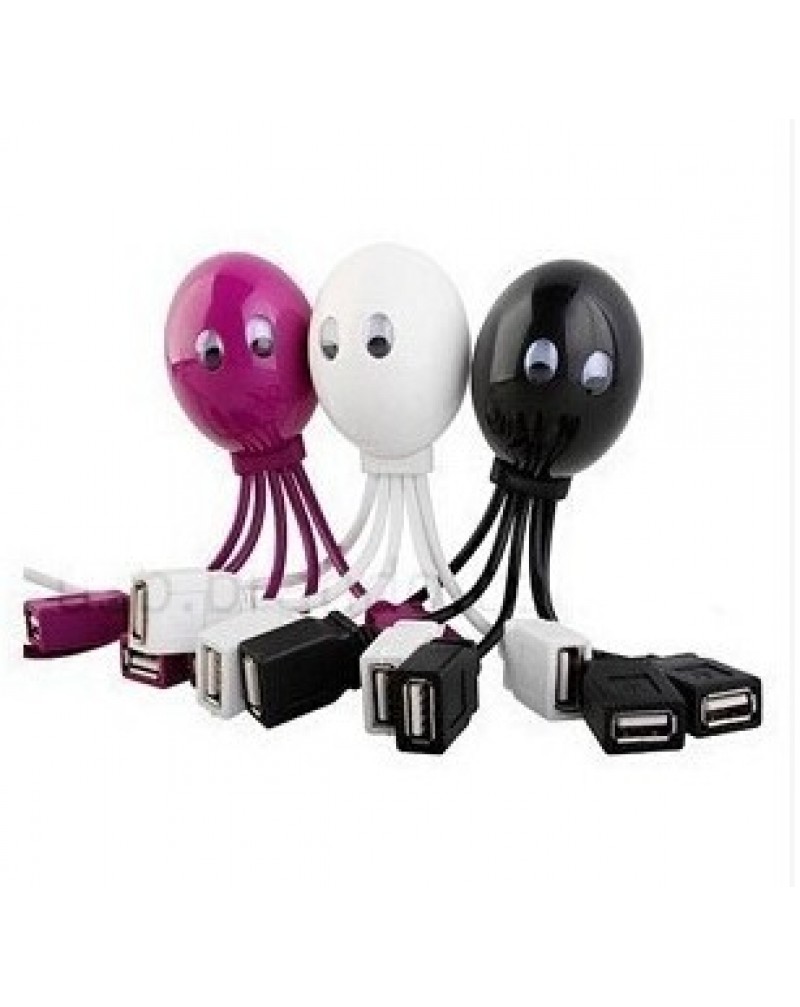 Computer accessories creative cute octopus legs dragged four USB HUB hub splitter multifunction Extender