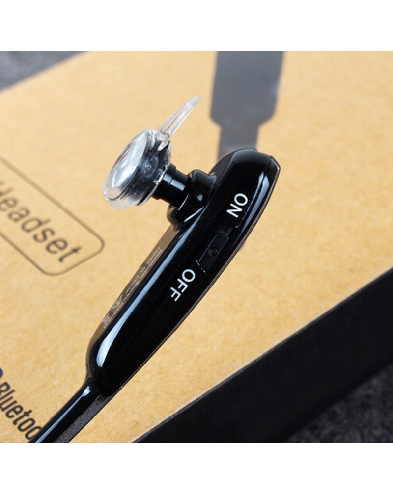 Wireless Bluetooth Earphone V3.0 HD Stereo Earphones IOS Andriod Cell Phone Headset ES412