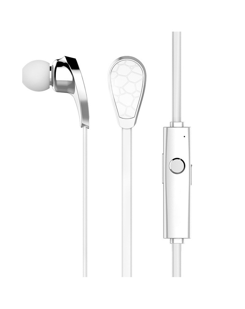 In-ear Bluetooth Binaural Music Earphone Wire Headphone Universal Stereo Headset ES417