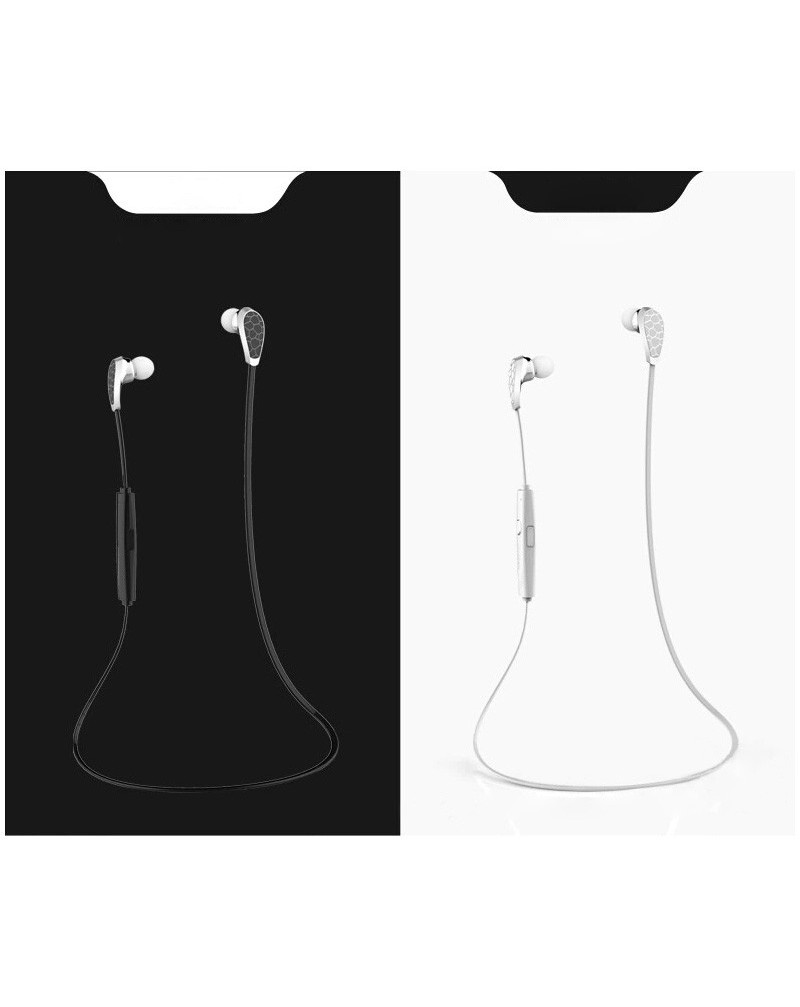 In-ear Bluetooth Binaural Music Earphone Wire Headphone Universal Stereo Headset ES417