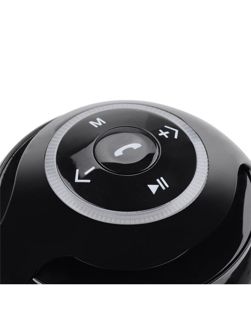 GS009 Round Portable Wireless Bluetooth Speaker Black