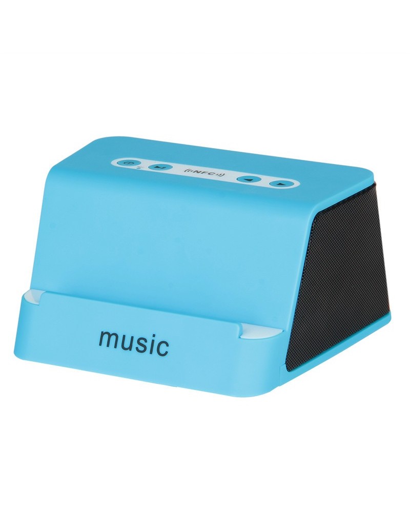 X5 multi-bracket / NFC / TF / Wireless Bluetooth Speaker - Blue