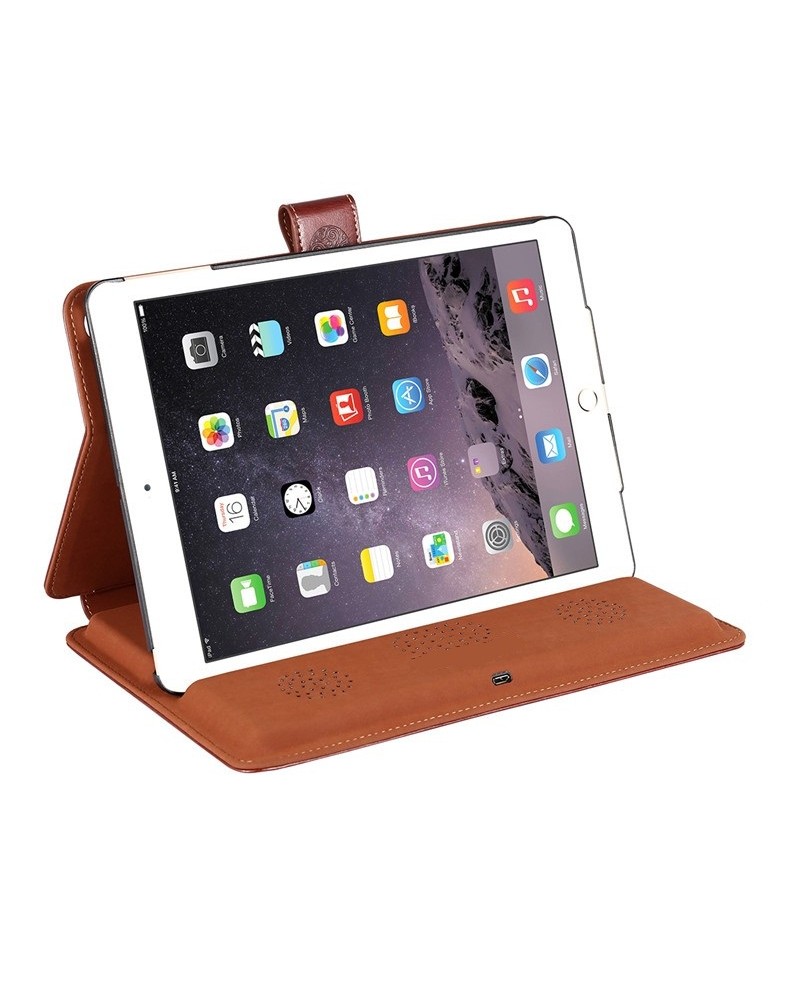 Speaker/Mobile Power/Case Protection 3in1 Mutilfunciton Pad Case for iPad Air/Air2