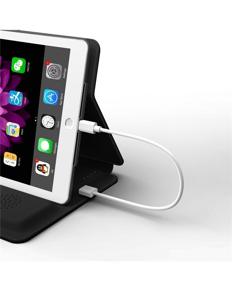 Speaker/Mobile Power/Case Protection 3in1 Mutilfunciton Pad Case for iPad Air/Air2